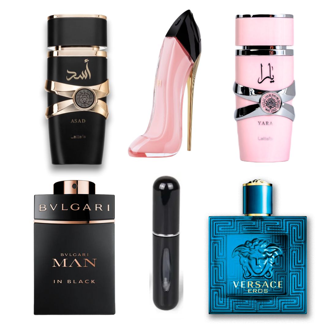 COMBO Asad yara Eros Blush Maninblack perfumer